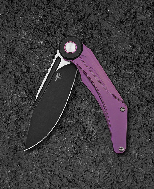 Bestech Seraph BT2403C M390 Blade Titanium Handle Frame Lock Folding Knife