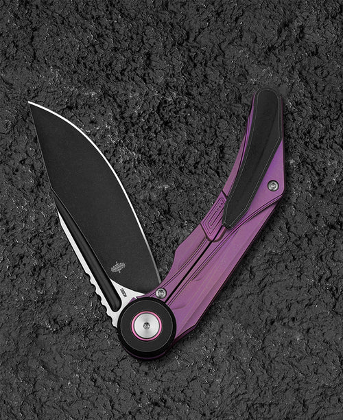 Bestech Seraph BT2403C M390 Blade Titanium Handle Frame Lock Folding Knife