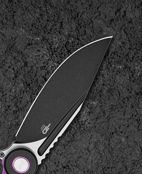 Bestech Seraph BT2403C M390 Blade Titanium Handle Frame Lock Folding Knife