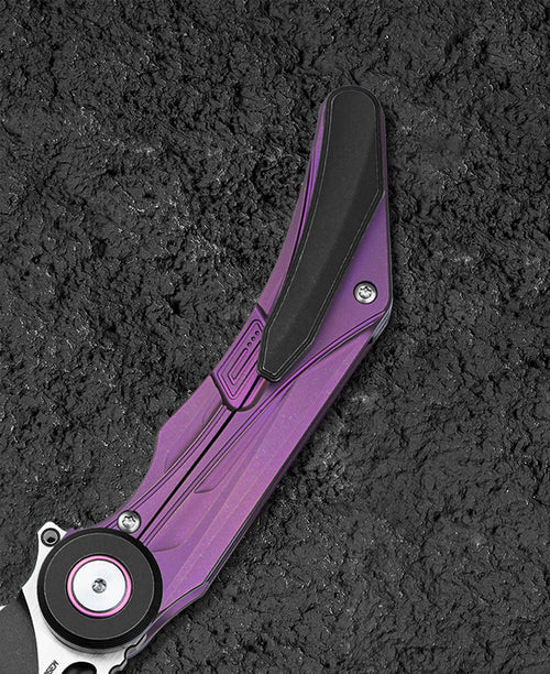 Bestech Seraph BT2403C M390 Blade Titanium Handle Frame Lock Folding Knife