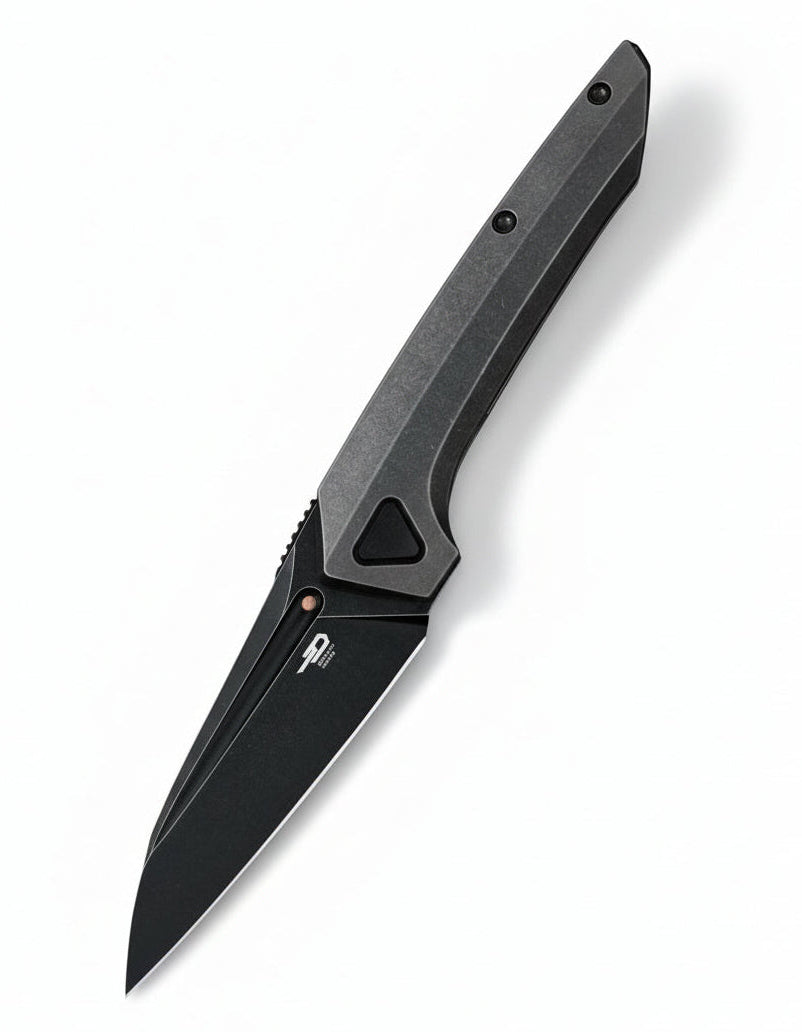 Bestech VK-NAVI BT2404A MagnaCut Blade Titanium Handle Frame Lock Folding Knife