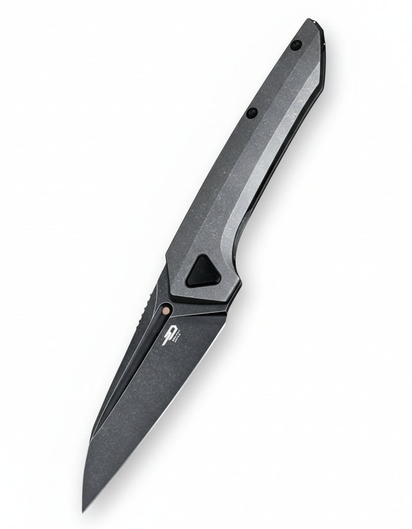 Bestech VK-NAVI BT2404D MagnaCut Blade Titanium Handle Frame Lock Folding Knife