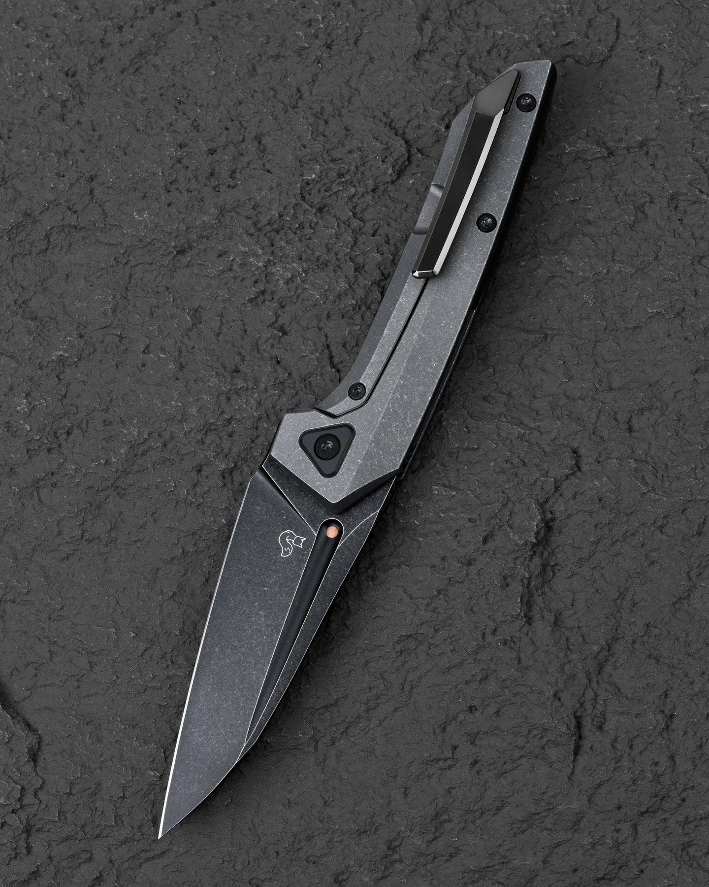 Bestech VK-NAVI BT2404D MagnaCut Blade Titanium Handle Frame Lock Folding Knife