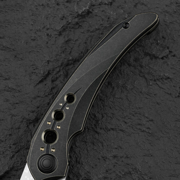 Bestech Razon BT2406D Magnacut Black Bronze Titanium Handle Folding Knife