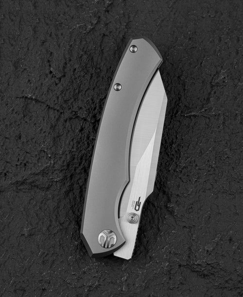 Bestech Clastic BT2407A Magnact Blade Titanium Handle Frame Lock Folding Knife