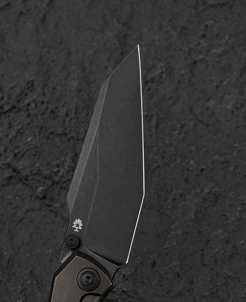 Bestech Clastic BT2407B Magnact Blade Titanium Handle Frame Lock Folding Knife