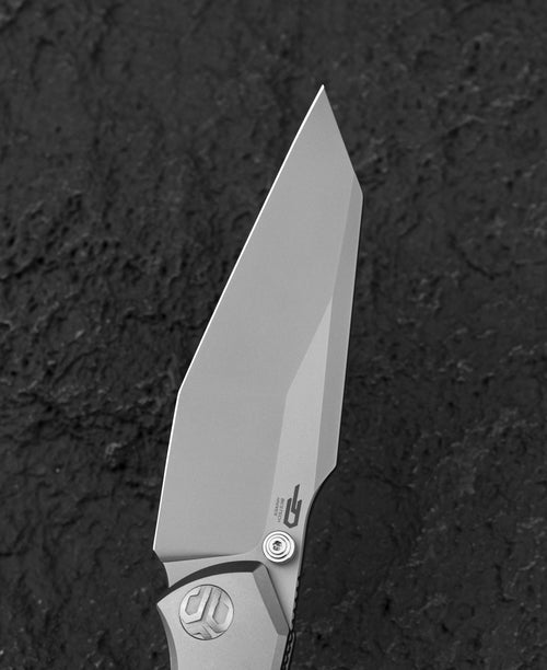 Bestech Clastic BT2407C Magnact Blade Titanium Handle Frame Lock Folding Knife