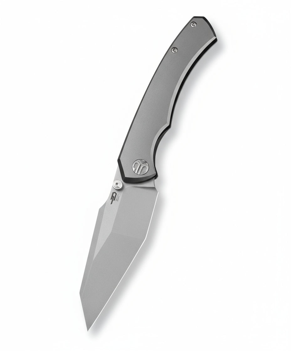 Bestech Clastic BT2407C Magnact Blade Titanium Handle Frame Lock Folding Knife