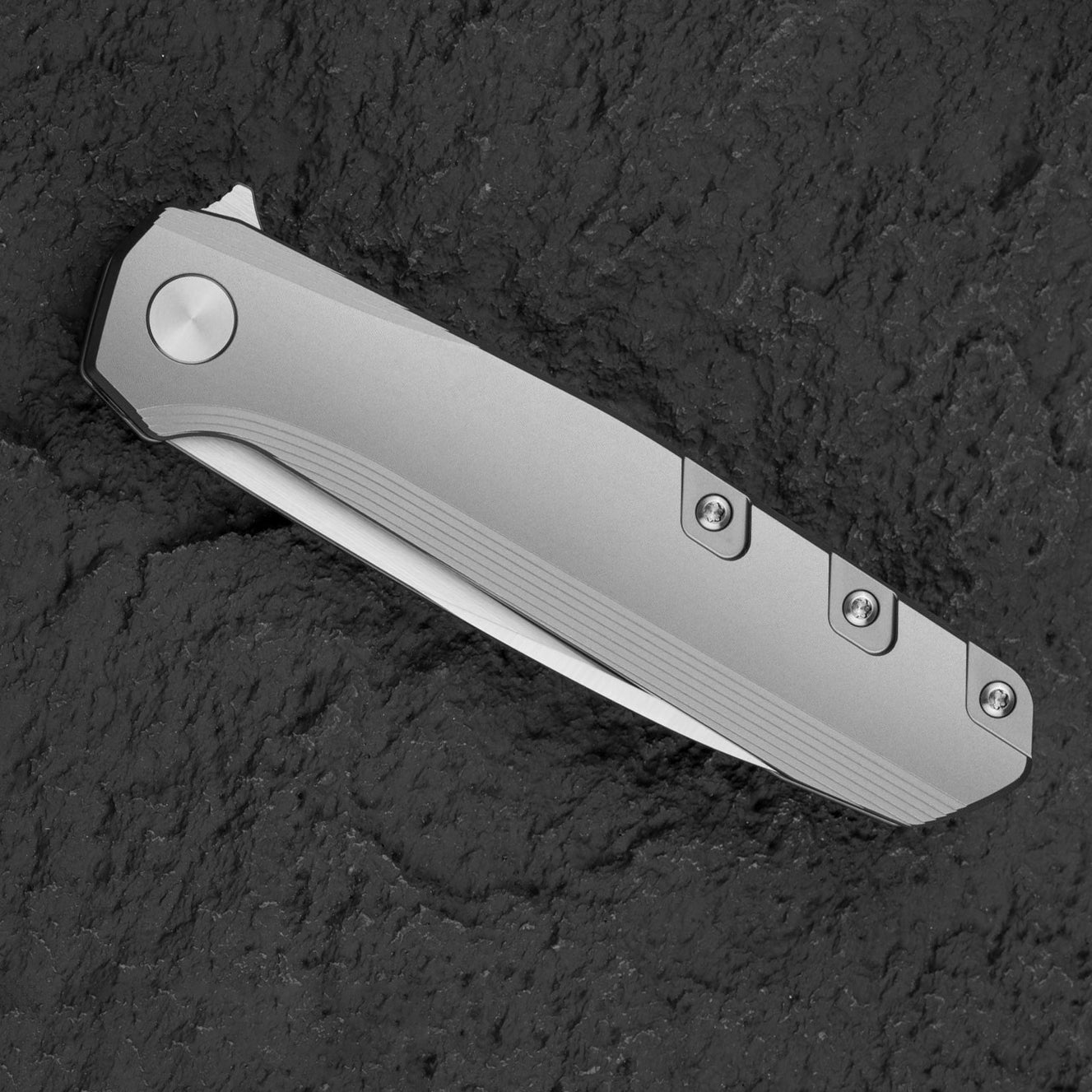 Bestech Knives 9 BT2408A M390 Blade Titanium Handle Edc Folding Knife