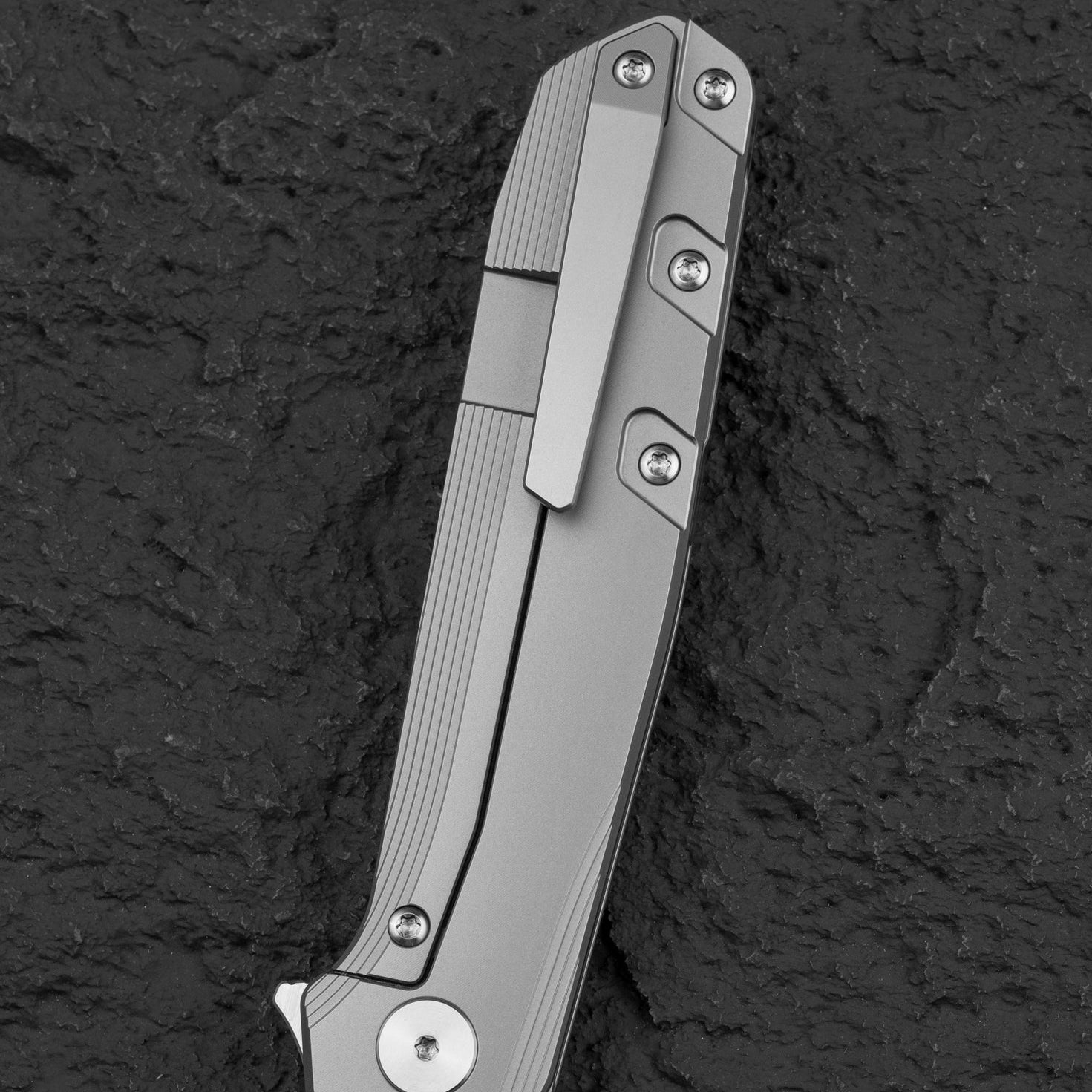 Bestech Knives 9 BT2408A M390 Blade Titanium Handle Edc Folding Knife