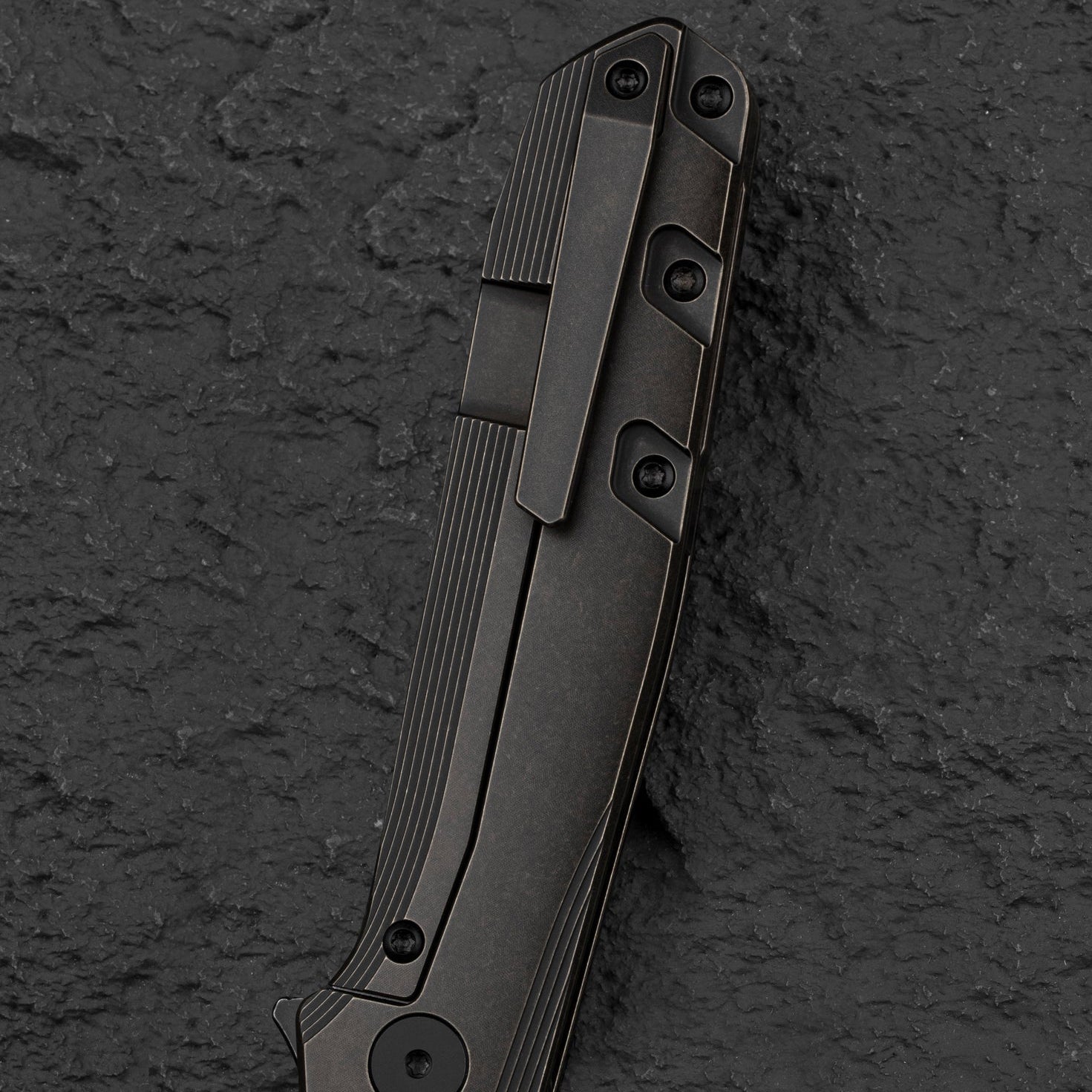 Bestech Knives 9 BT2408B Black M390 Blade Black Bronze Titanium Handle Edc Folding Knife