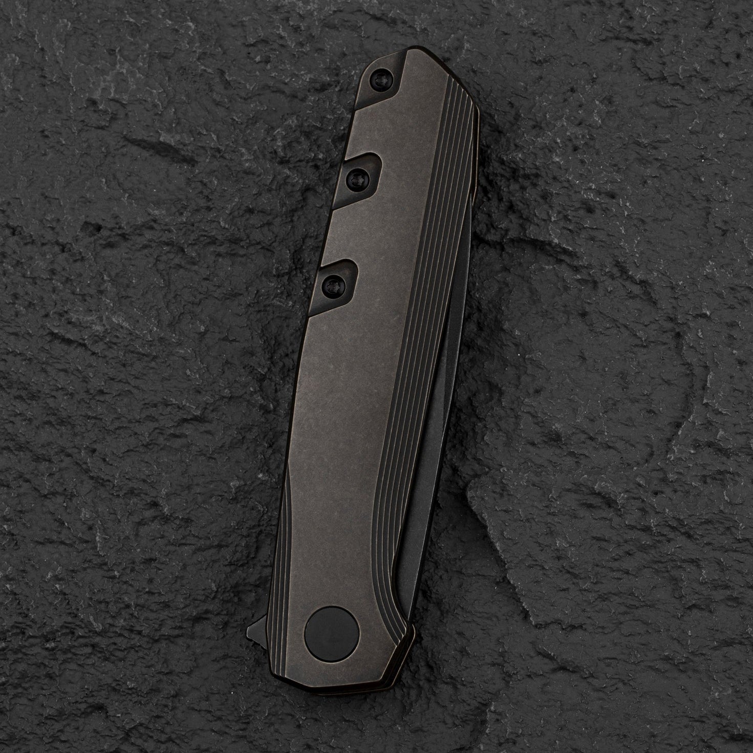 Bestech Knives 9 BT2408B Black M390 Blade Black Bronze Titanium Handle Edc Folding Knife