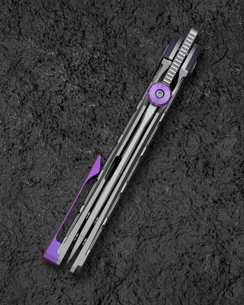 Bestech Prydwen BT2409A Magnacut Blade Titanium Handle Frame Lock Folding Knife