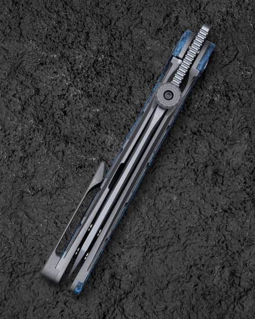 Bestech Prydwen BT2409C Magnacut Blade Titanium Handle Frame Lock Folding Knife