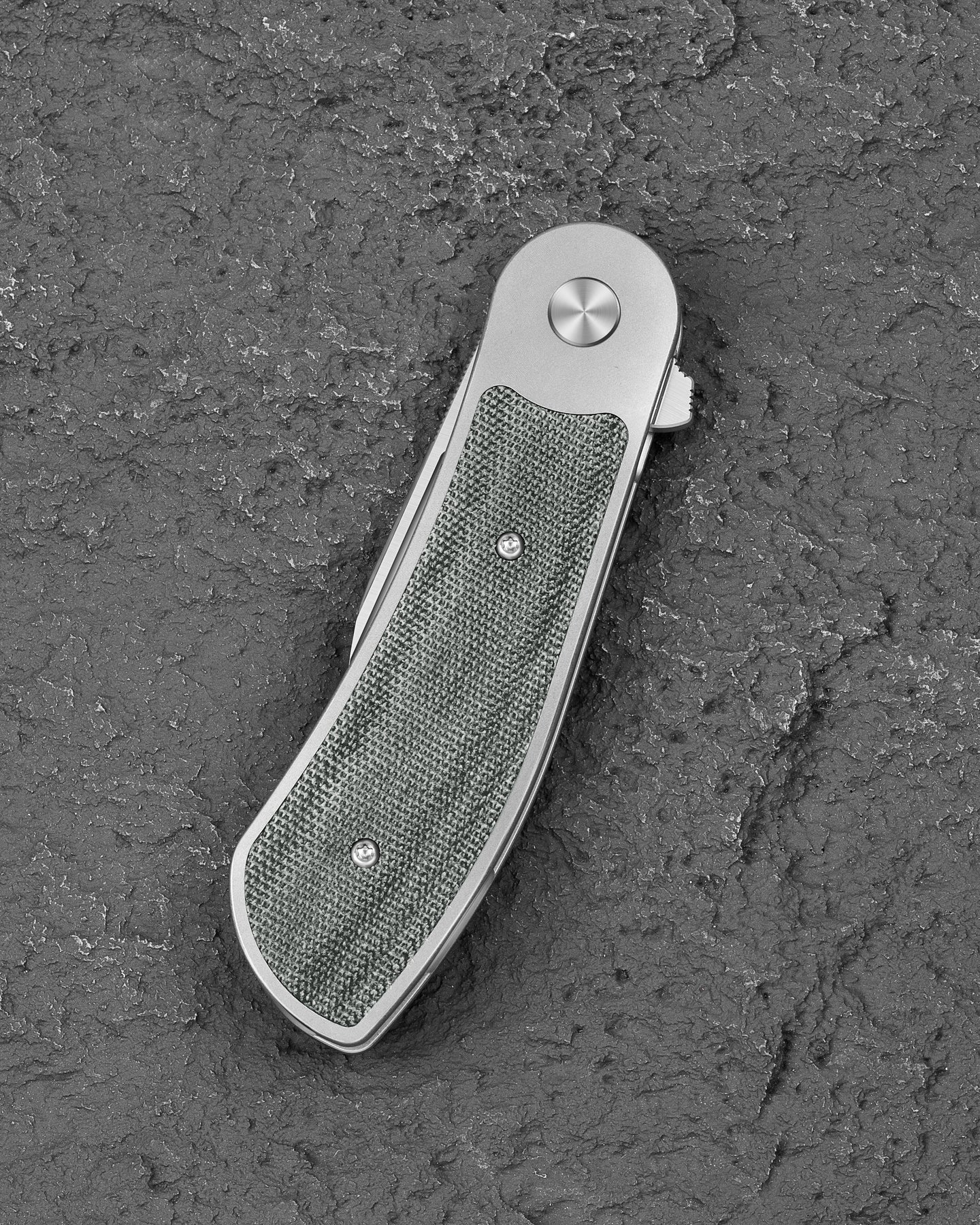 Bestech Vestige BT2411A MagnaCut Blade Titanium+Micarta Handle Frame Lock Folding Knife