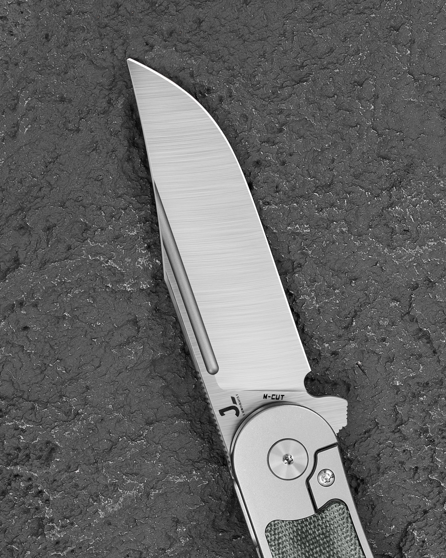Bestech Vestige BT2411A MagnaCut Blade Titanium+Micarta Handle Frame Lock Folding Knife