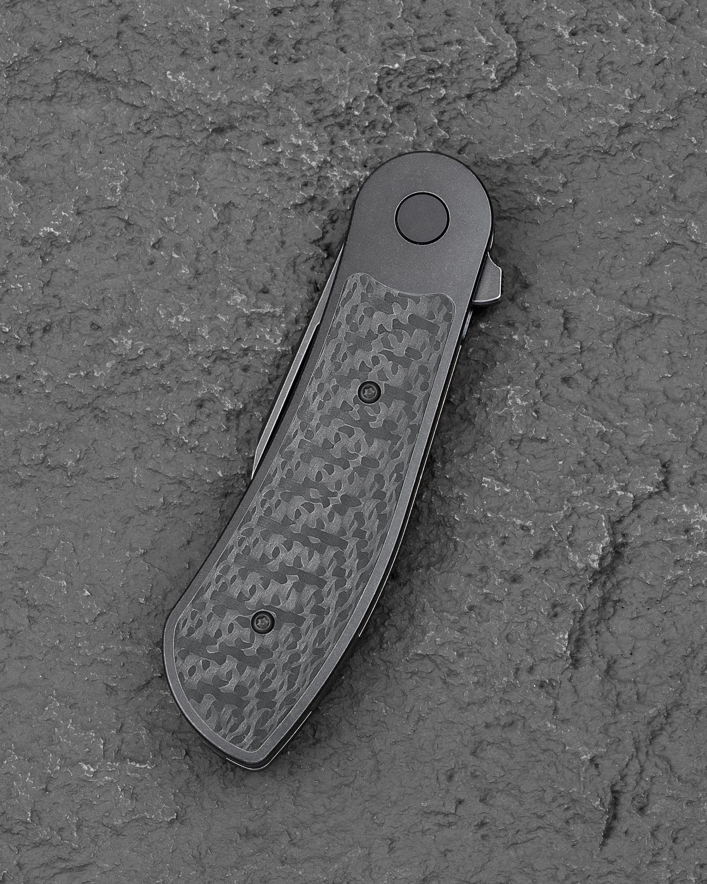 Bestech Vestige BT2411D MagnaCut Blade Titanium+Carbon Fiber Handle Frame Lock Folding Knife