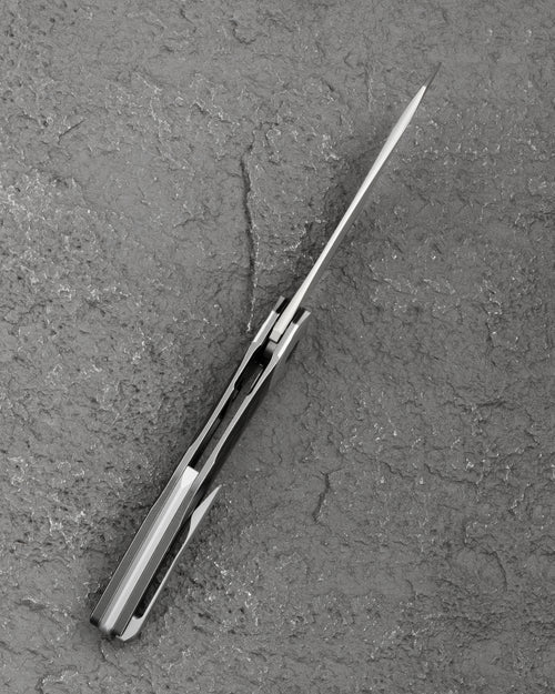 Bestech Excentrxc BT2412A M390 Blade Titanium Handle Frame Lock Folding Knife