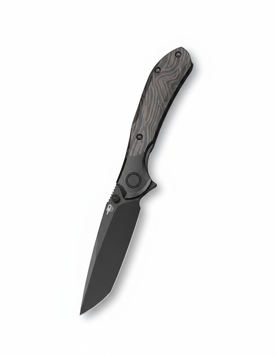 Bestech Constellation BT2501B Magnact Blade Titanium+G10 Handle Frame Lock Folding Knife