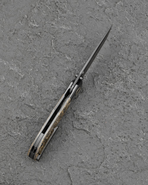 Bestech Constellation BT2501C Magnact Blade Titanium+Carbon Fiber Handle Frame Lock Folding Knife