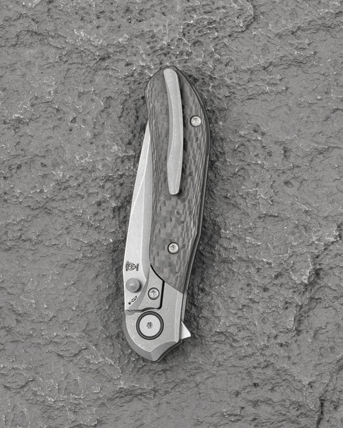 Bestech Constellation BT2501D Magnact Blade Titanium+Carbon Fiber Handle Frame Lock Folding Knife