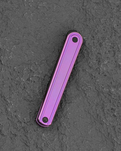 Bestech INK BT2502C MagnaCut Blade Purple Titanium Handle Liner Lock Folding Knife