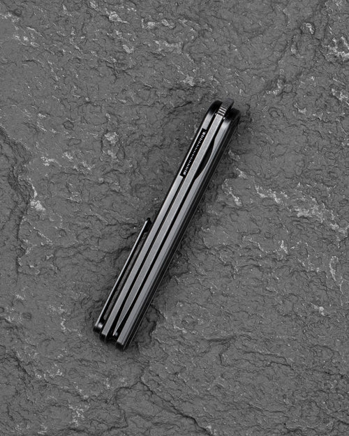 Bestech INK BT2502D MagnaCut Blade Black Titanium Handle Liner Lock Folding Knife