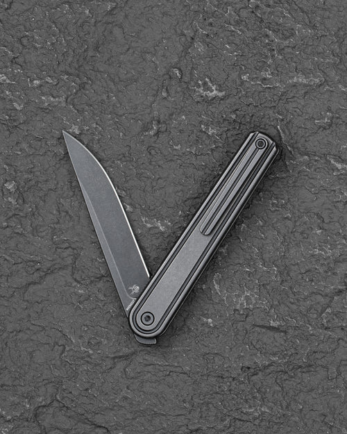 Bestech INK BT2502D MagnaCut Blade Black Titanium Handle Liner Lock Folding Knife