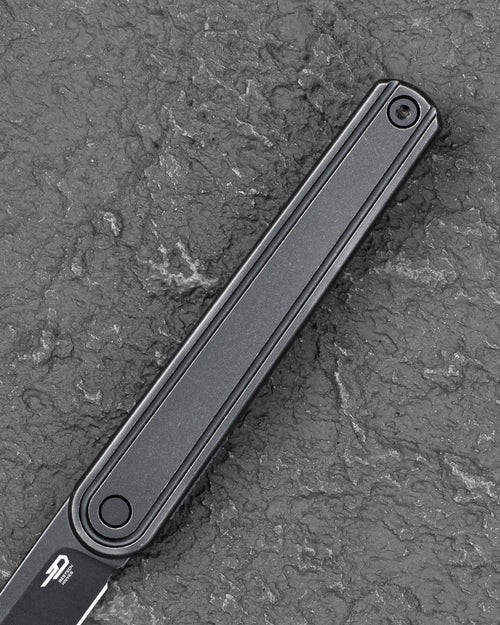 Bestech INK BT2502D MagnaCut Blade Black Titanium Handle Liner Lock Folding Knife
