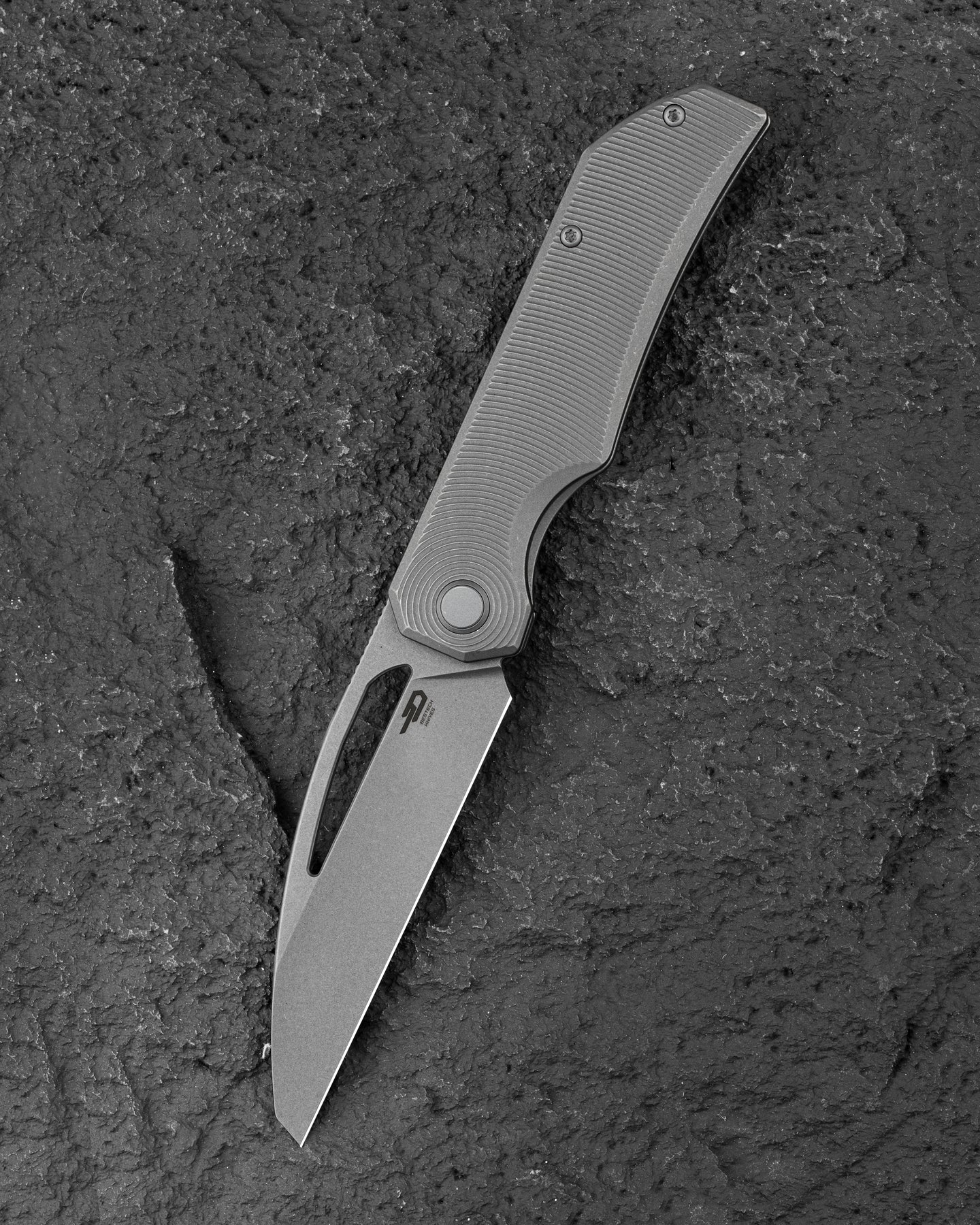 Bestech Taipan BT2503F MagnaCut Blade Titanium Handle Frame Lock Folding Knife