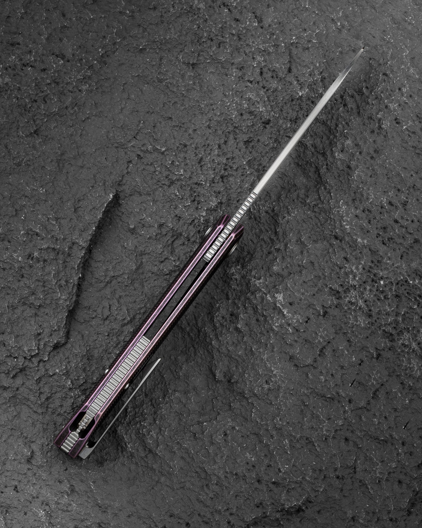 Bestech Taipan BT2503H Hollow Grinds MagnaCut Blade Titanium Handle Frame Lock Folding Knife