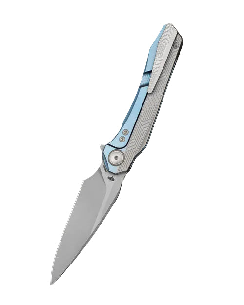 Bestech Wet Nellie BT2505A MagnaCut Blade Titanium Handle Button Frame Lock Folding Knife