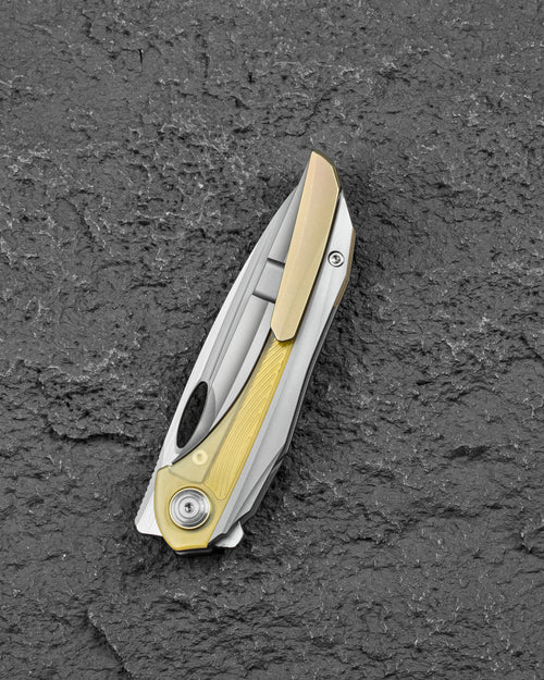 Bestech SENU BT2601A CPM-S90V Blade Titanium Handle Frame Lock Folding Knife