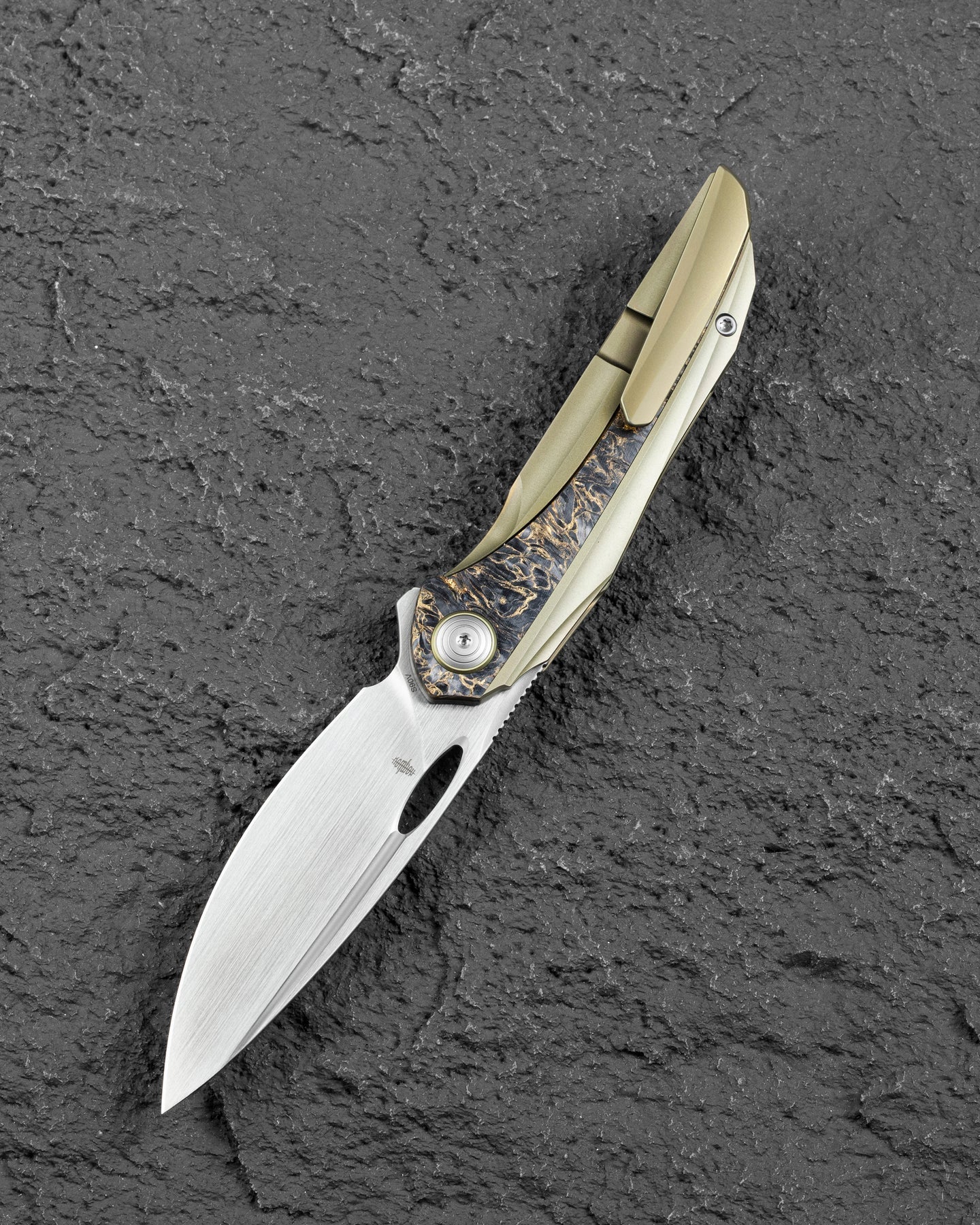 Bestech SENU BT2601C CPM-S90V Blade Titanium Handle Frame Lock Folding Knife