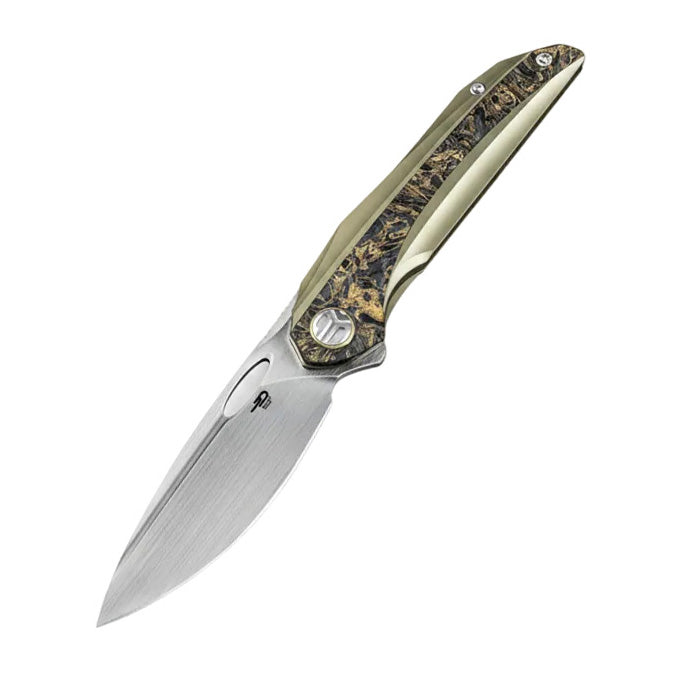 Bestech SENU BT2601C CPM-S90V Blade Titanium Handle Frame Lock Folding Knife