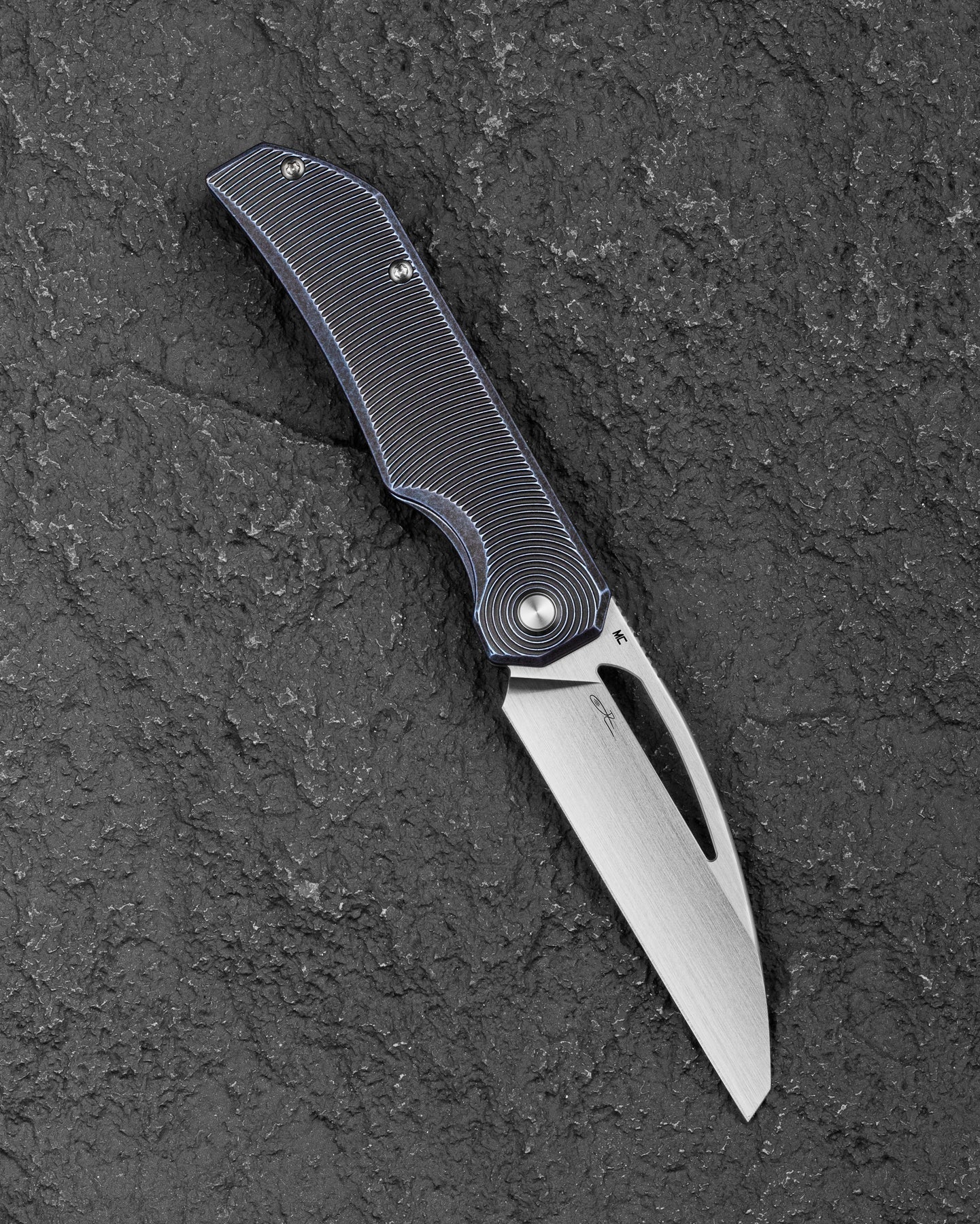 Bestech Mini Taipan BT2603D-L MagnaCut Blade Titanium Handle Frame Lock Folding Knife