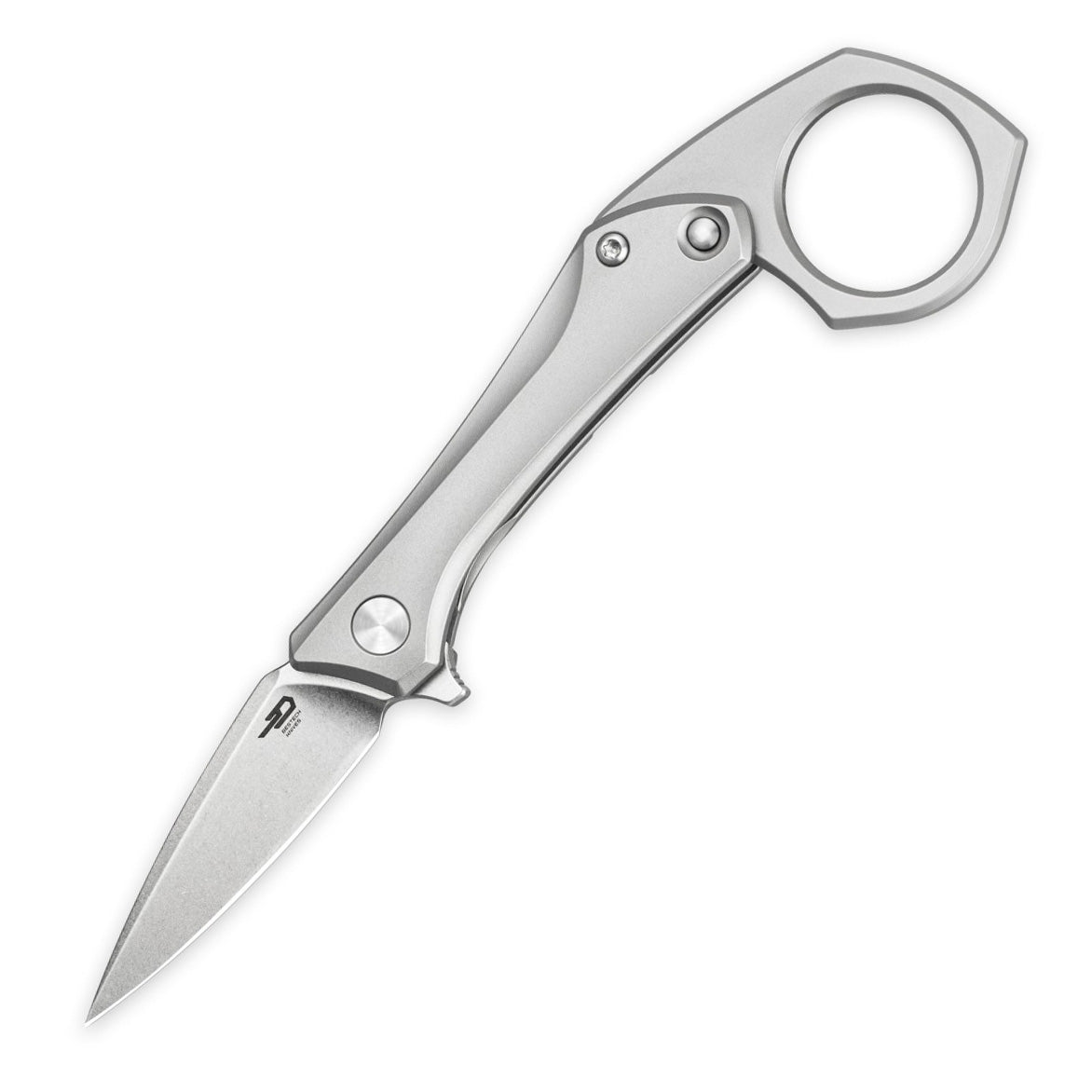 Bestech DUCI BT2605A CPM-20CV Blade Titanium Handle Frame Lock Folding Knives