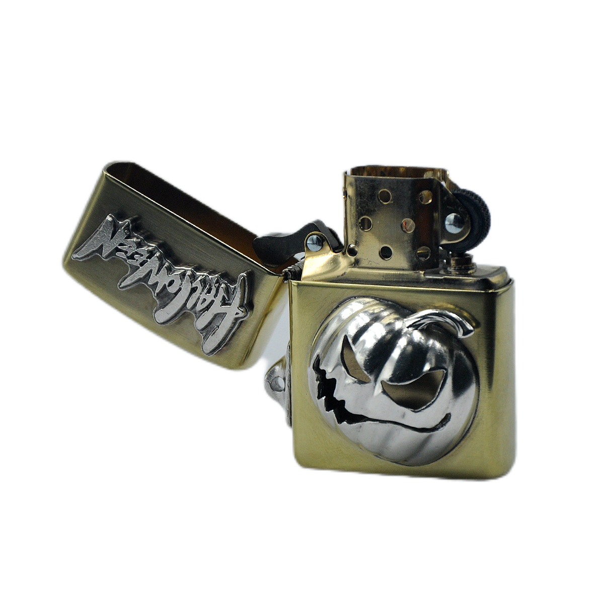 Handmade Customized Kerosene Lighter Halloween Pumpkin Lighter