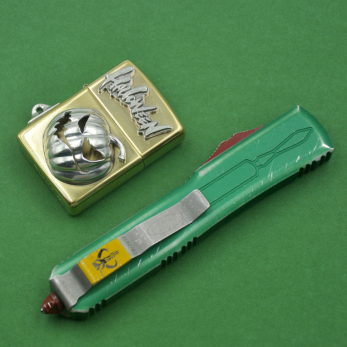 Handmade Customized Kerosene Lighter Halloween Pumpkin Lighter