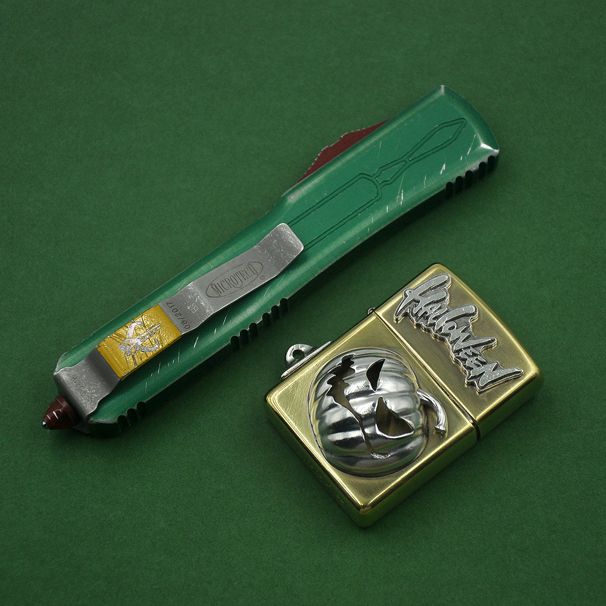 Handmade Customized Kerosene Lighter Halloween Pumpkin Lighter