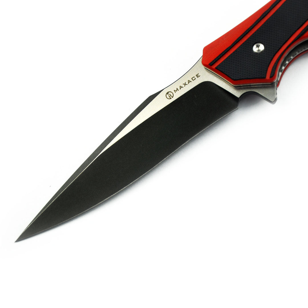 Maxace Knives Ranger MGR05 XW42 Blade G10 Handle Liner Lock Folding Knife