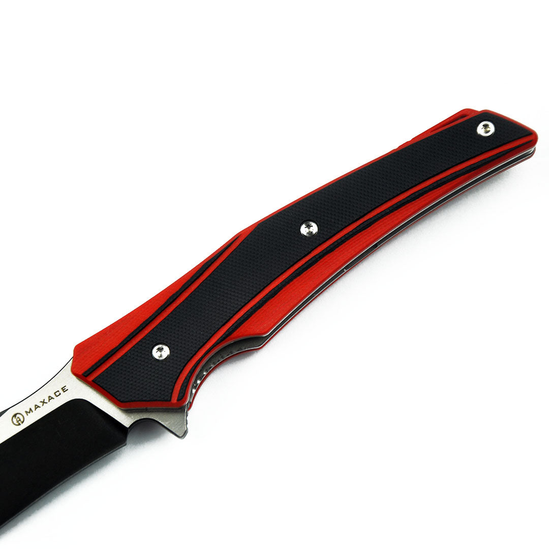 Maxace Knives Ranger MGR05 XW42 Blade G10 Handle Liner Lock Folding Knife