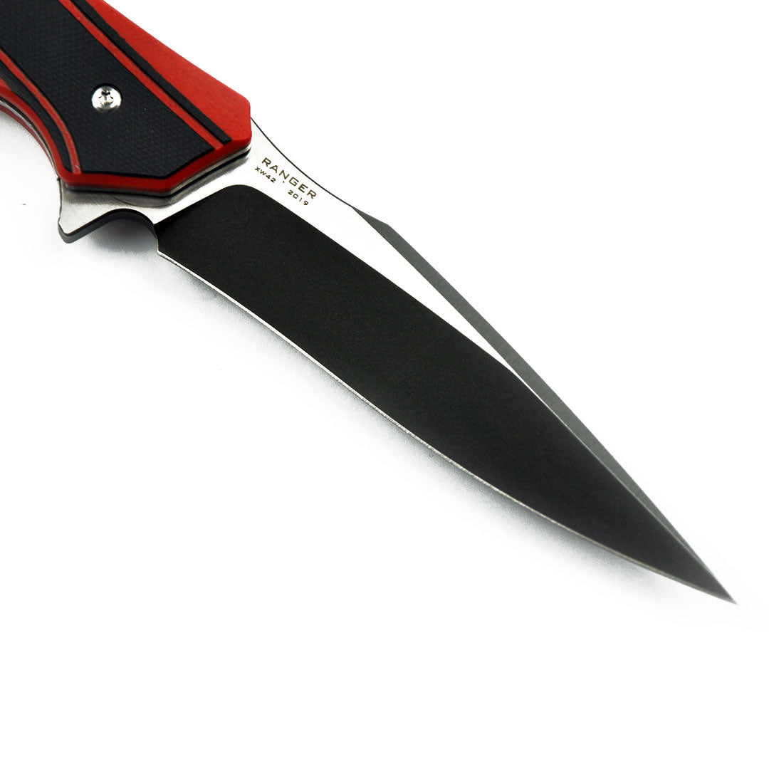 Maxace Knives Ranger MGR05 XW42 Blade G10 Handle Liner Lock Folding Knife