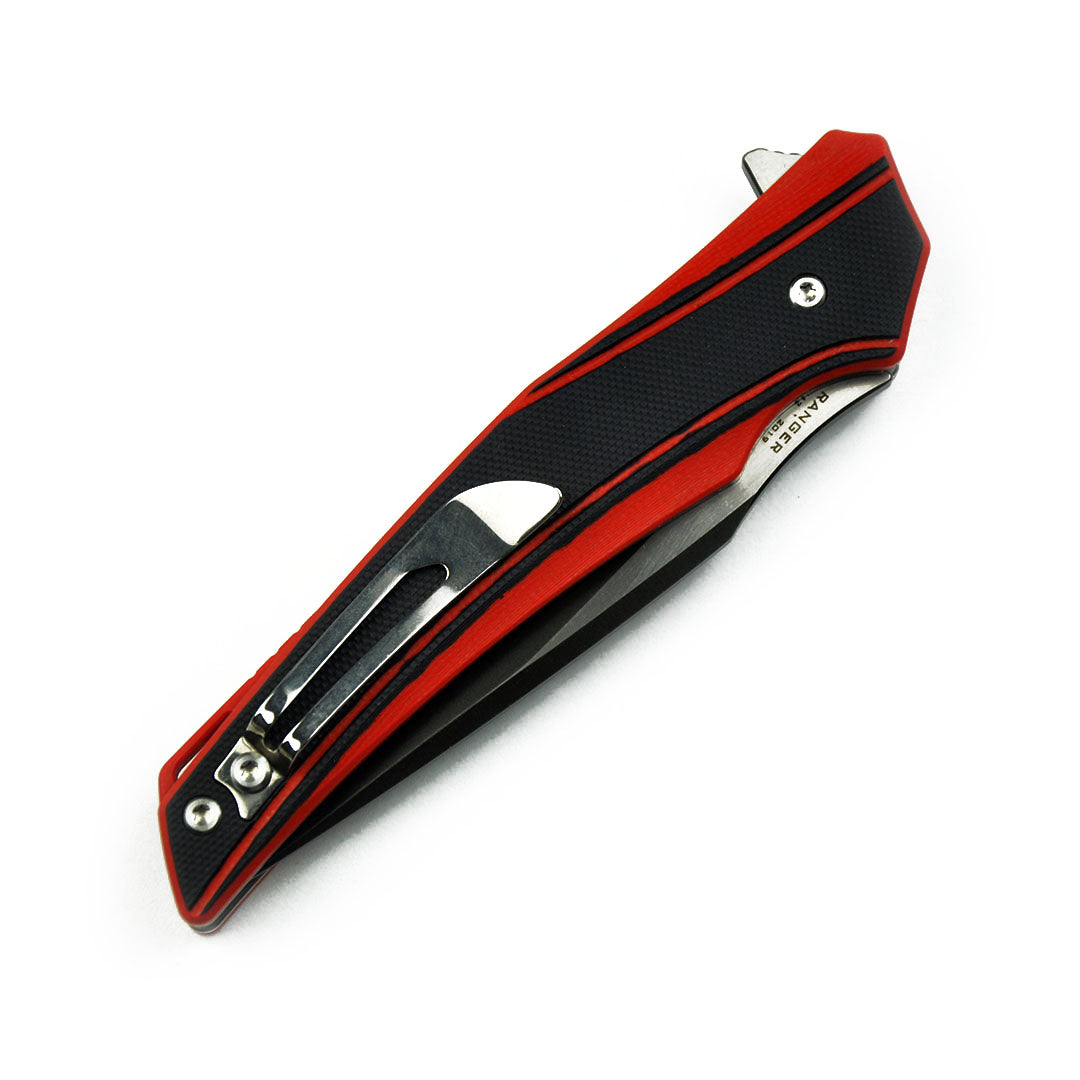 Maxace Knives Ranger MGR05 XW42 Blade G10 Handle Liner Lock Folding Knife