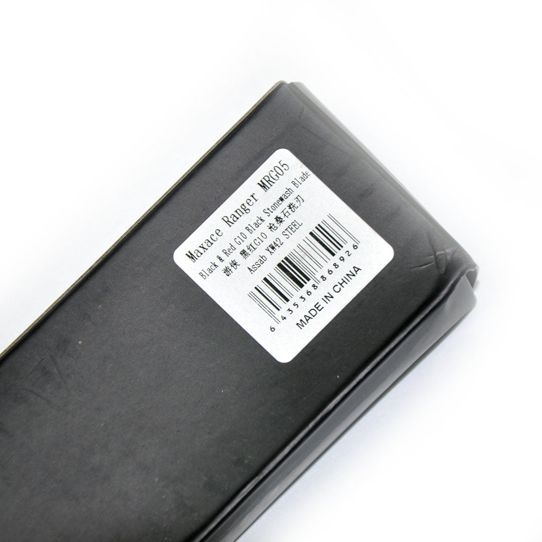 Maxace Knives Ranger MGR05 XW42 Blade G10 Handle Liner Lock Folding Knife