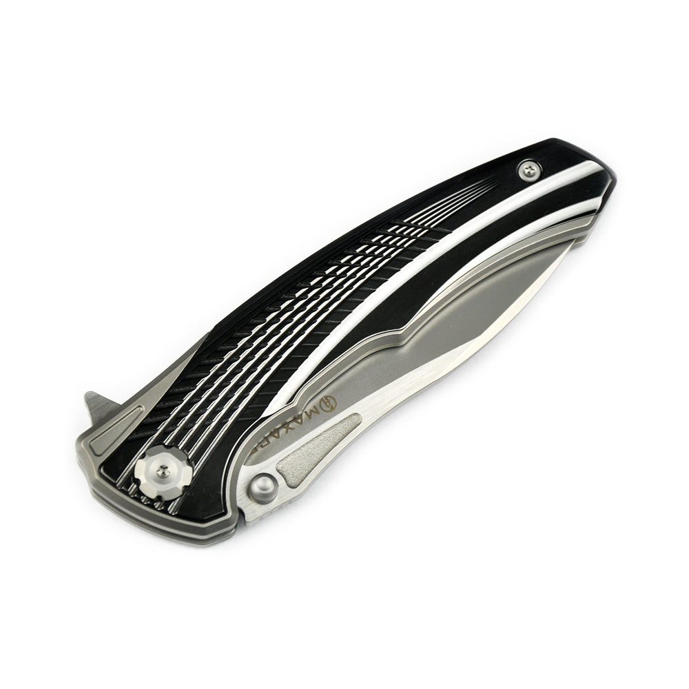 Maxace Corvus-III MC301 M390 Blade Titanium With Zirconium Handle Frame Lock Folding Knife