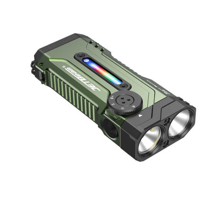 Jetbeam E28 3300 Lumens All in 1 Flashlight EDC RGB Laser Rechargeable