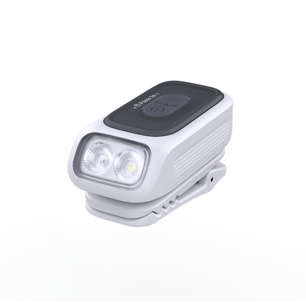 Fenix E04R Luz giratoria blanca con clip Herramientas EDC