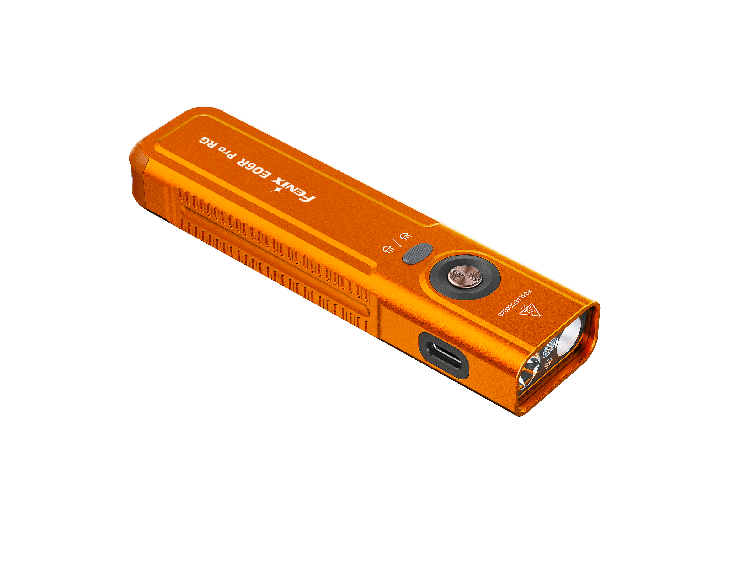 Fenix E06R Pro RG Orange Triple Color Flashlight with Green Laser EDC Tools