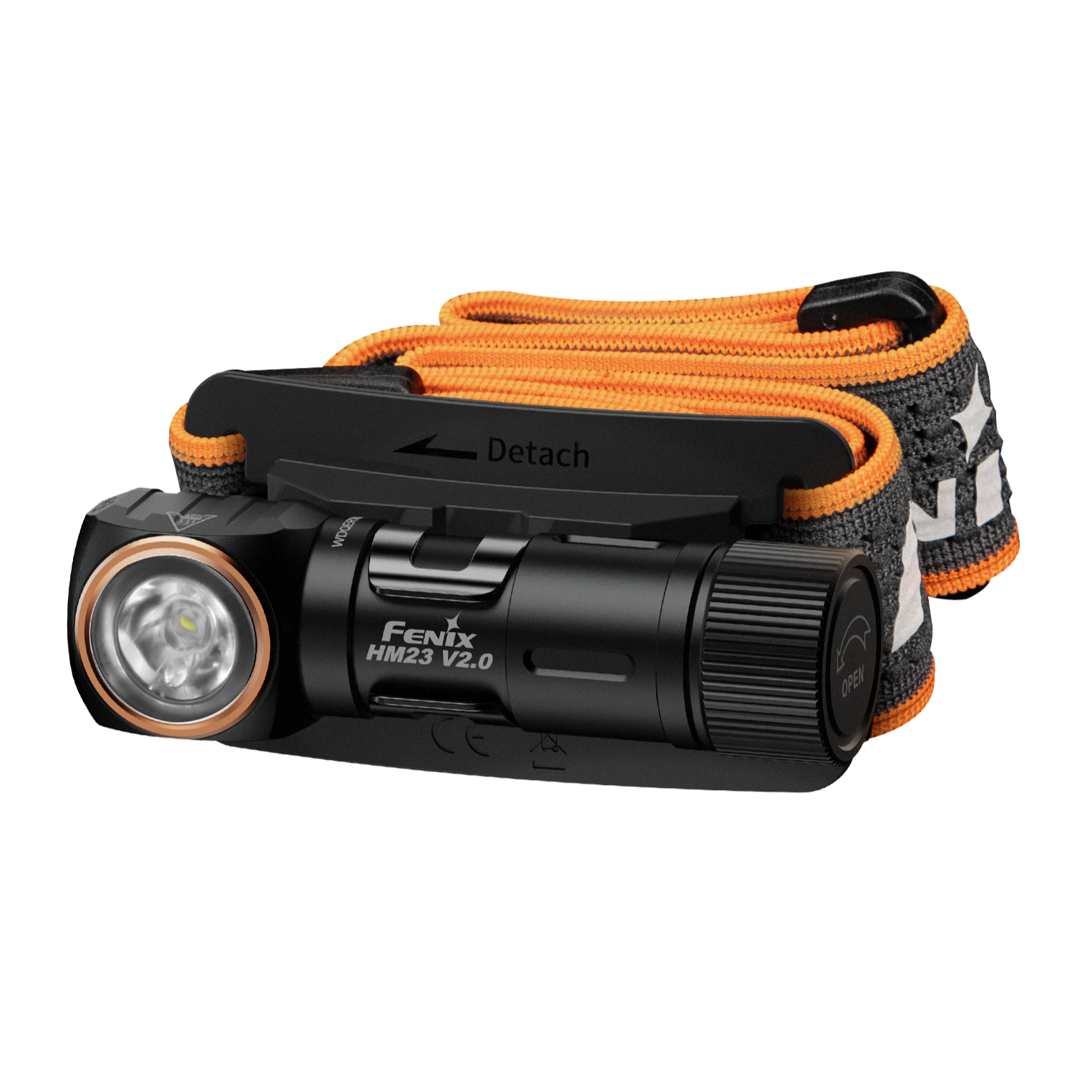 Fenix HM23 V2.0 Lightweight Detachable AA Headlamp Outdoor headlights